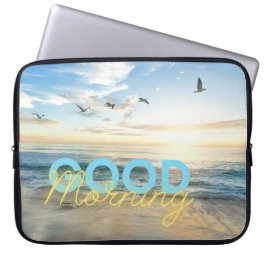 Capa Para Notebook Bom Dia Céu Azul