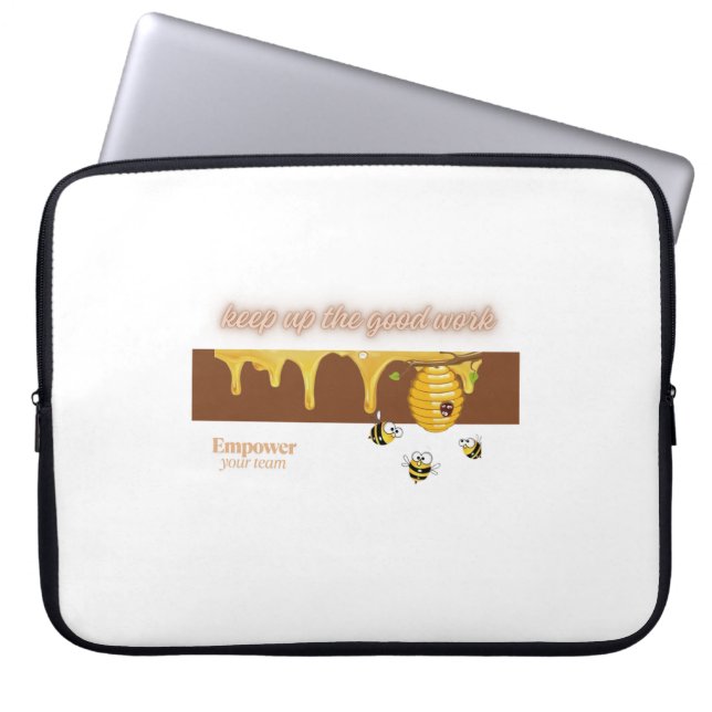 Capa Para Notebook bom trabalho (Frente)