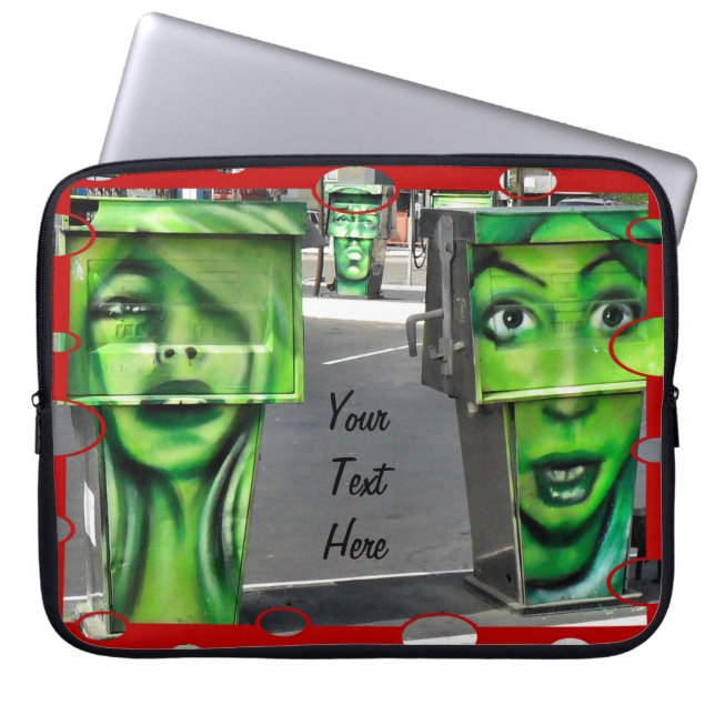 Capa Para Notebook Bombas Suspiros (Frente)