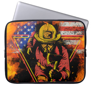 Capa Para Notebook Bombeiro Laptop Bag - Bombeiro Herdeiro