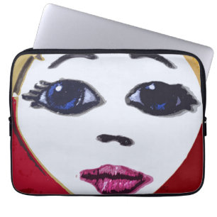 Capa Para Notebook Boneca Face