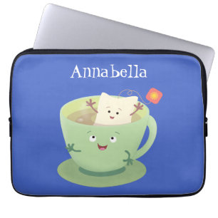 Capa Para Notebook Bonita taça de cartoon humorista