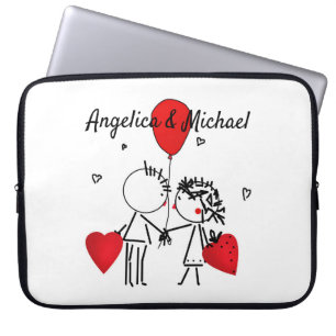 Capa Para Notebook Bonito, Beijo, casamento