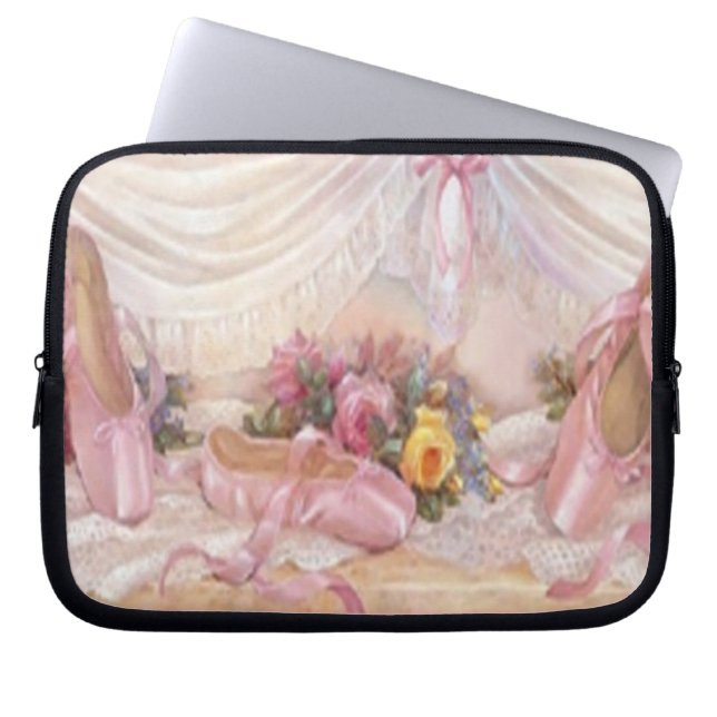 Capa Para Notebook Bonito Bolsa de laptop Ballerina (Frente)