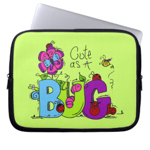 Capa Para Notebook Bonito como um inseto