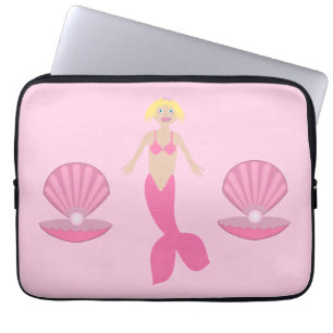 Capa Para Notebook Bonito fantasia rosa Sereia