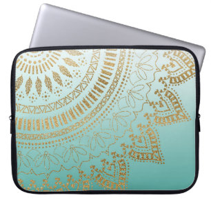 Capa Para Notebook Bonito mandala tribal elegante design