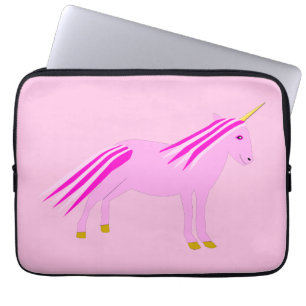 Capa Para Notebook Bonito menina rosa Unicórnio