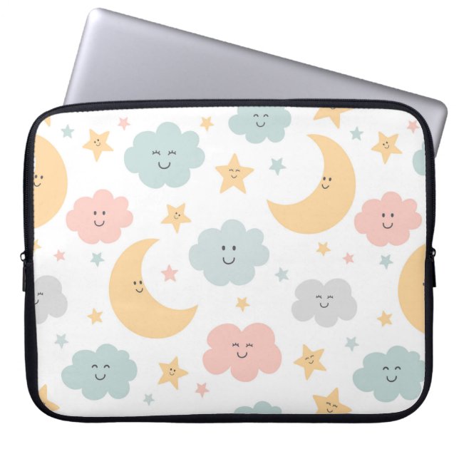 Capa Para Notebook Bonito Olhamento no Padrão do Céu (Frente)