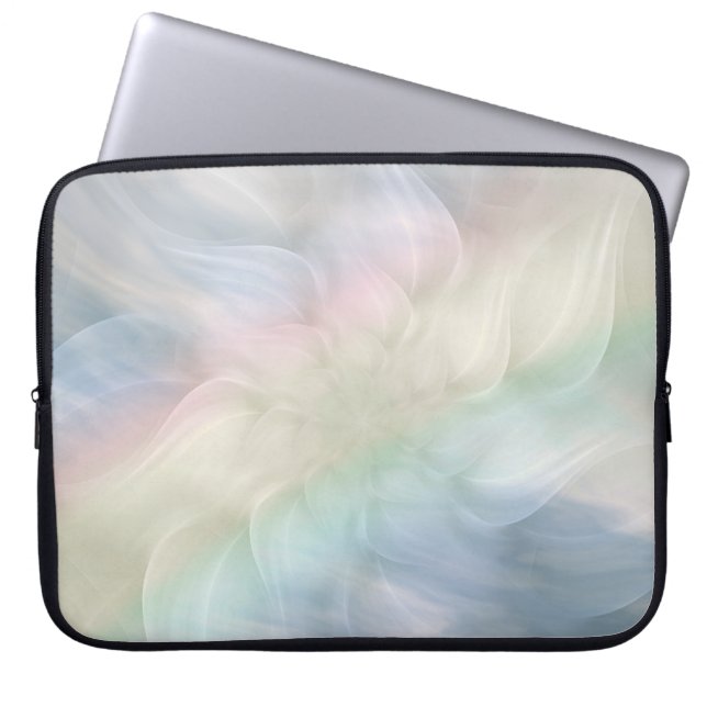 Capa Para Notebook Bonito Pastel Rainbow Mandala design (Frente)