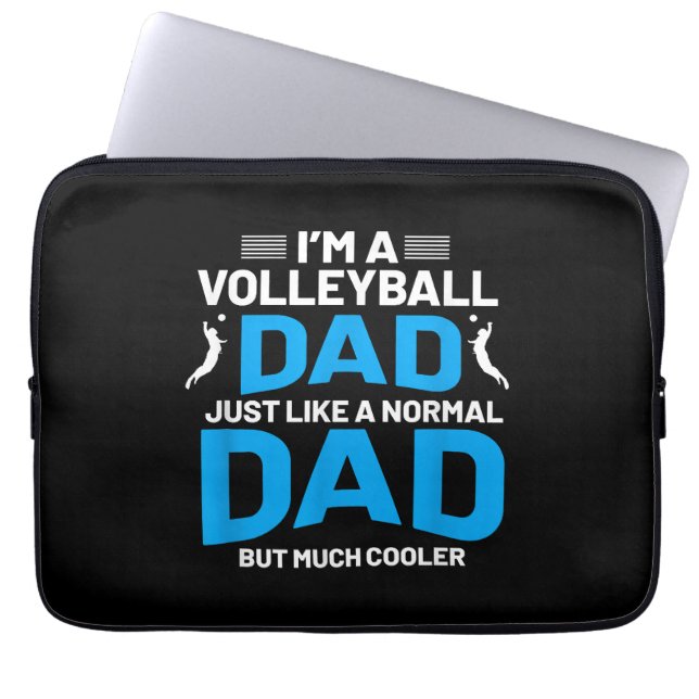 Capa Para Notebook Bonito Presente De Voleibol Engraçado Para Pais E  (Frente)