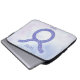 Capa Para Notebook Bonito símbolo de astrologia Taurus, roxo personal (Frente Inferior)
