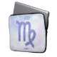 Capa Para Notebook Bonito Símbolo de Astrologia Virgo Personalizado R (Frente Esquerda)