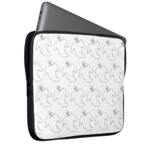 Capa Para Notebook Boo! Festa de Trick ou Treat do Fantasma de Hallow