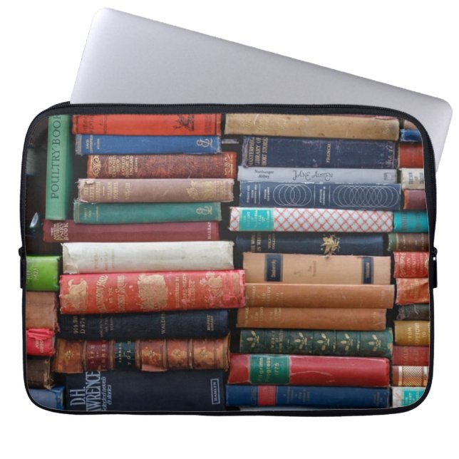 Capa Para Notebook Books Read Love Old Books (Frente)