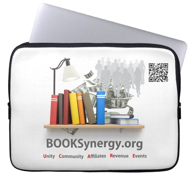 Capa Para Notebook BOOKSynergy - Bolsa de laptop 13" (Frente)