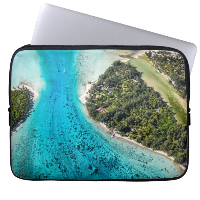 Capa Para Notebook Bora Bora - Caminho Para O Oceano (Frente)