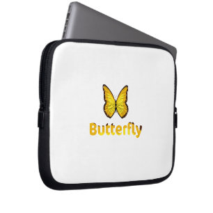 Capa Para Notebook Borboleta