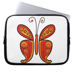 Capa Para Notebook Borboleta