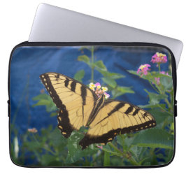 Capa Para Notebook Borboleta amarela e preta