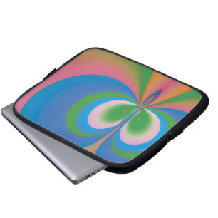 Capa Para Notebook Borboleta Azul