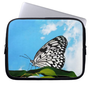 Capa Para Notebook Borboleta & Céu
