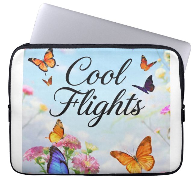 Capa Para Notebook Borboleta de Voos Legais (Frente)