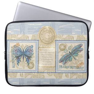 Capa Para Notebook Borboleta do gabinete de criação G