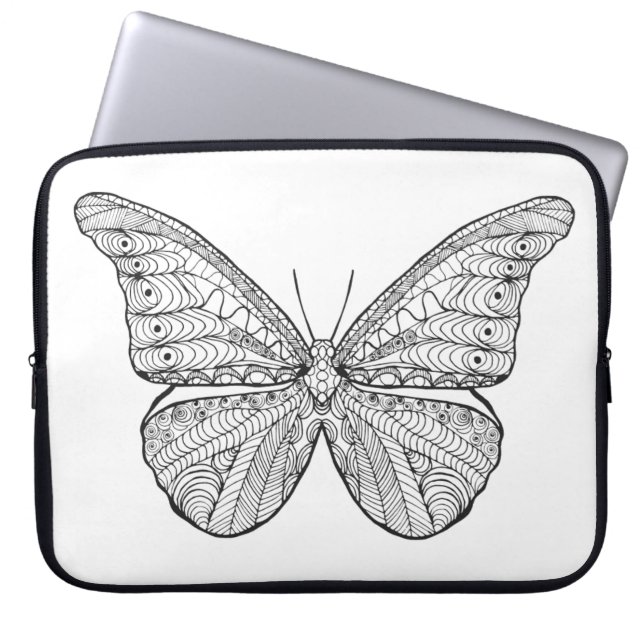 Capa Para Notebook Borboleta inspirada (Frente)