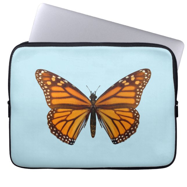 Capa Para Notebook Borboleta Monarca (Frente)