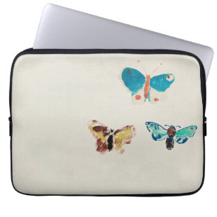 Capa Para Notebook Borboletas azuis de safena. Odilon Redon