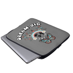 Capa Para Notebook Borboletas e Cogumelos Sonham Grande inspo positiv