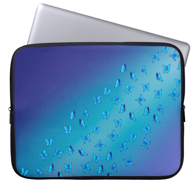 Capa Para Notebook Borboletas Encantadas (Frente)