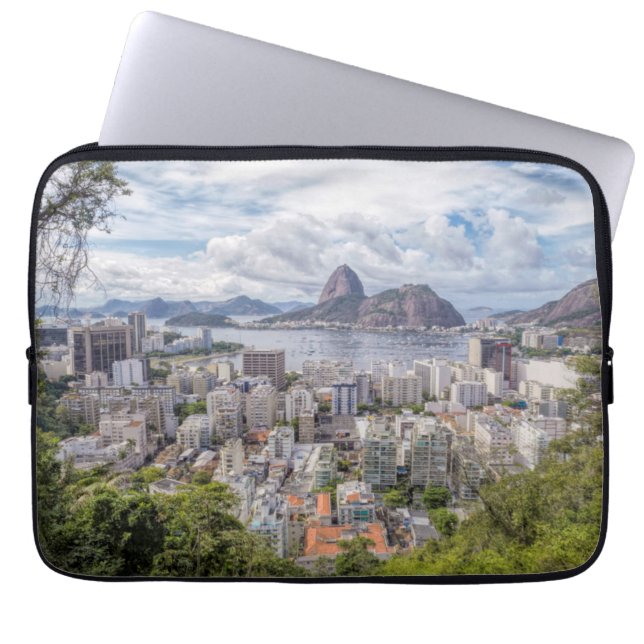 Capa Para Notebook Botafogo com naco de açúcar (Frente)