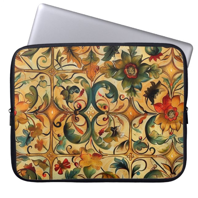 Capa Para Notebook Botânica de idade do ouro (Frente)