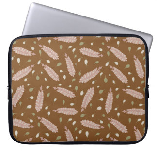 Capa Para Notebook Botanical Bloom Pens – Elegant Floral Laptop Sleev