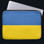Capa Para Notebook Botão Bandeira da Ucrânia<br><div class="desc">A bandeira da Ucrânia é uma faixa de duas bandas horizontais, de tamanho igual, de azul e amarelo. O topo representa o céu e o amarelo representa o trigo. Bandeira Nacional da Ucrânia</div>