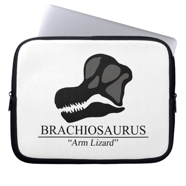 Capa Para Notebook Brachiosaurus Skull (Frente)