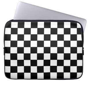 Capa Para Notebook Branco e Preto Verificados