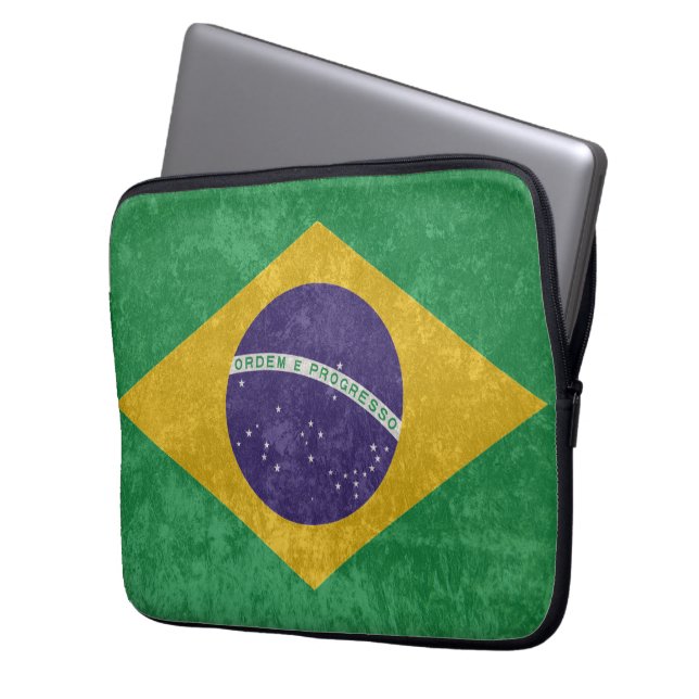 Capa Para Notebook Brasil (Frente Esquerda)