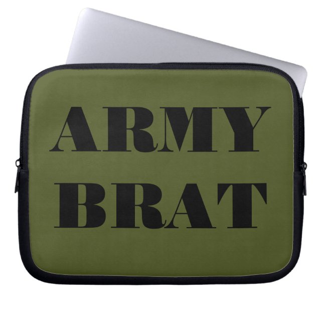 Capa Para Notebook Brat do Exército bolsa de laptop (Frente)