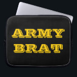 Capa Para Notebook Brat do Exército bolsa de laptop<br><div class="desc">Brat do Exército bolsa de laptop</div>
