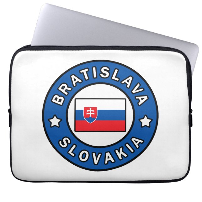 Capa Para Notebook Bratislava Eslováquia (Frente)