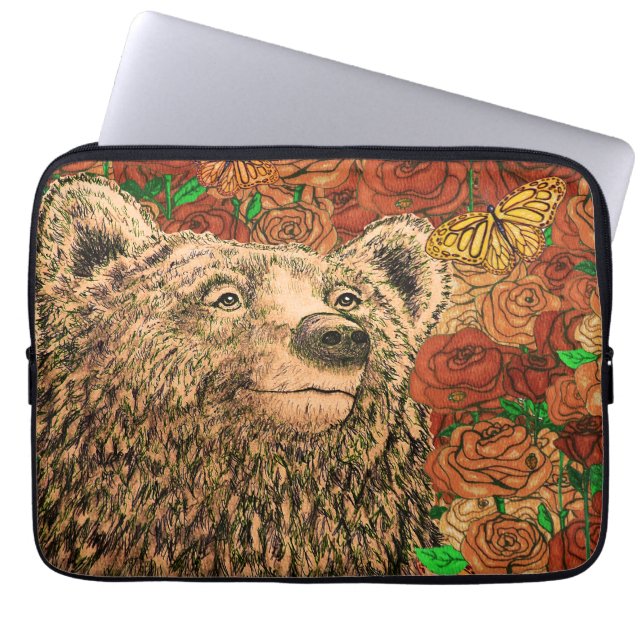 Capa Para Notebook Brave Bear (Frente)