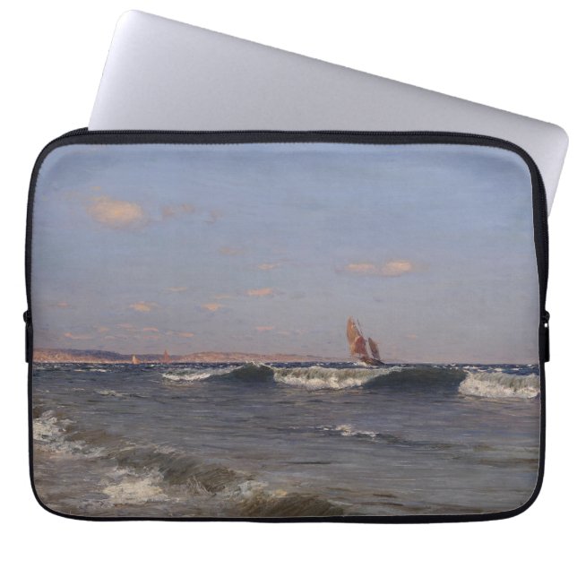 Capa Para Notebook Breaking Wave por Dubovskoy (Frente)