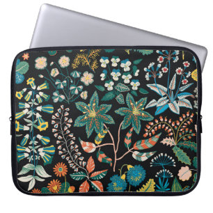 Capa Para Notebook Bright Floral: Random Botânico Sem Vista.