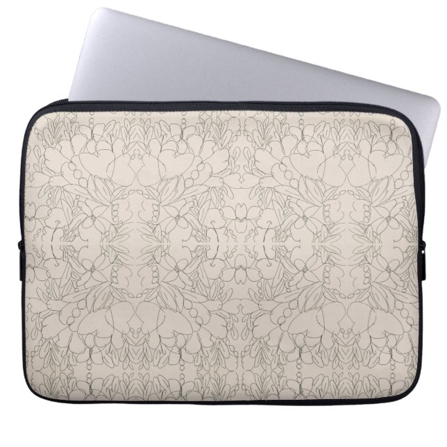 Capa Para Notebook Brilhante Blossomas (Frente)
