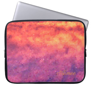 Capa Para Notebook Brilhante, colorido, maluco e moderno