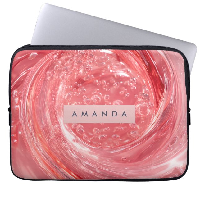 Capa Para Notebook Brilho de Coral Espelhado Personalizado com Redemo (Frente)