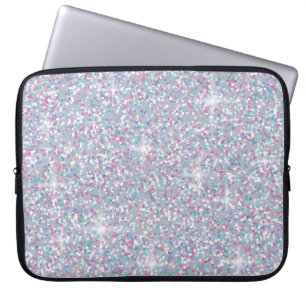 Capa Para Notebook Brilho iridescente branco